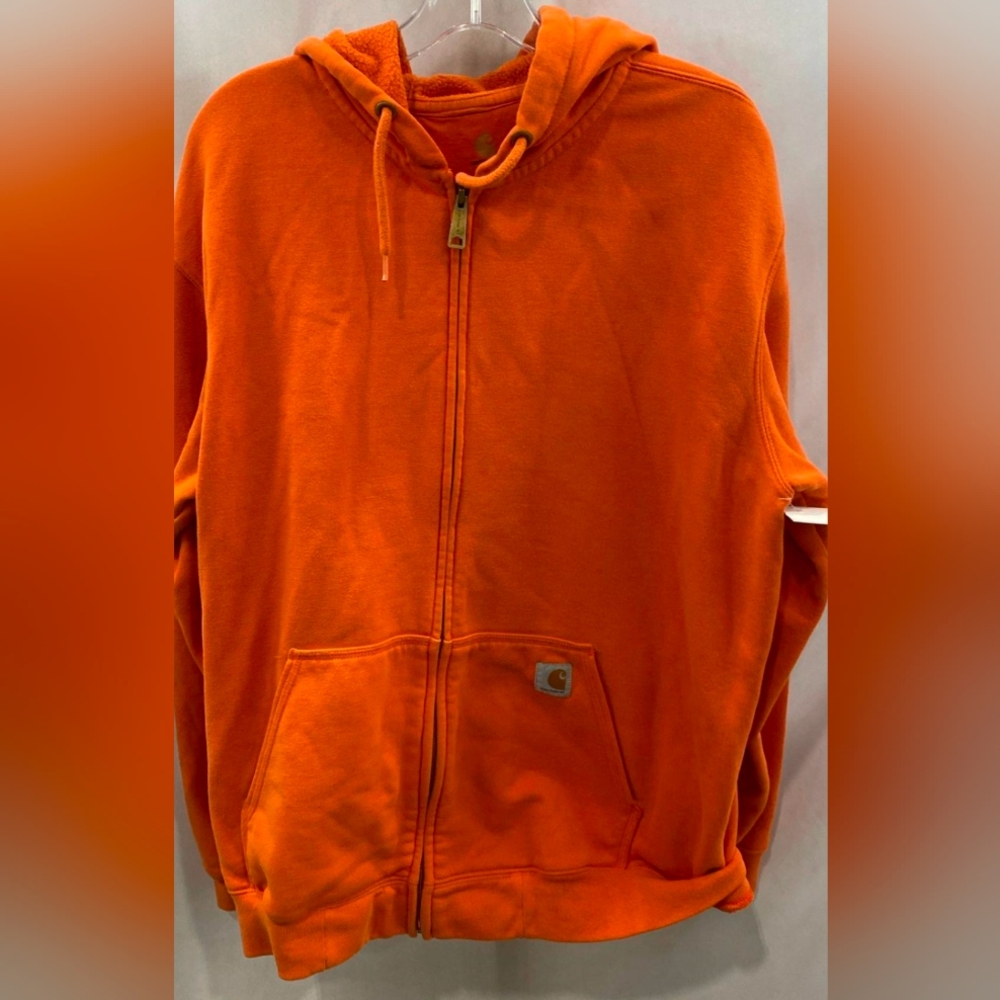 Carhartt Men's Loose Fit Midweight Full-Zip Sweatshirt Size L MSRP $59.99 - Picture 4 of 7